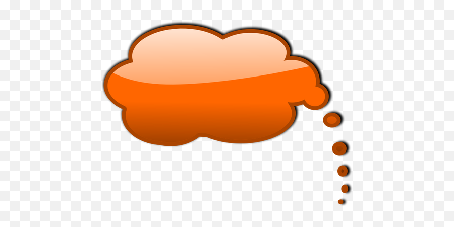 Thinking Bubble Vector Illustration - Speech Bubble Color Png Emoji,Thought Balloon Emoji