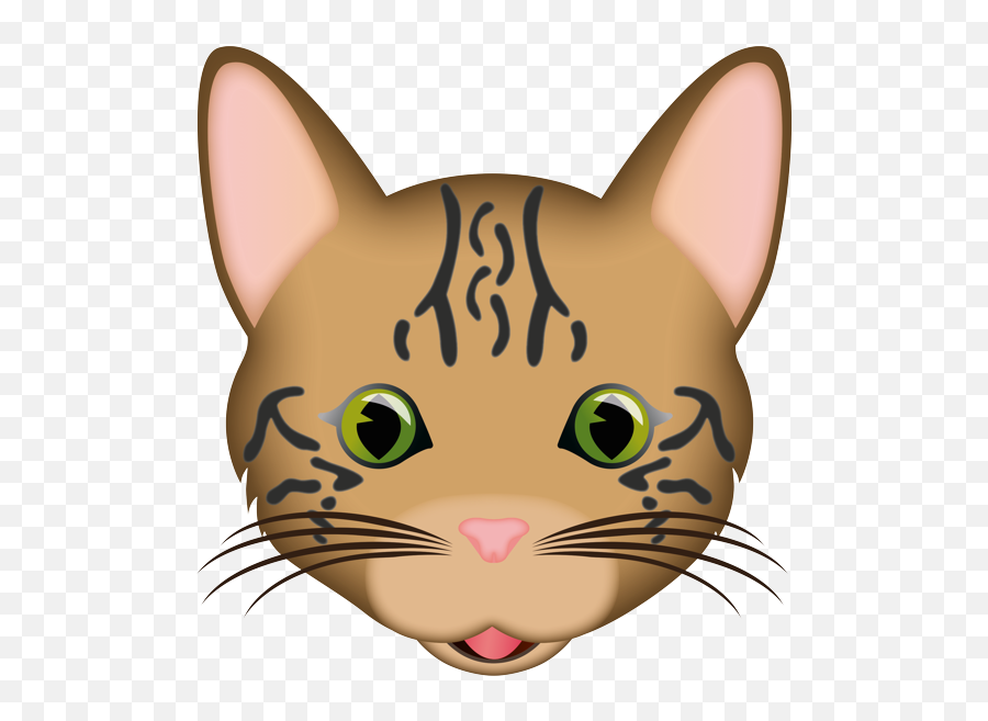 Emoji - Cat Grabs Treat,Wildcat Emoji