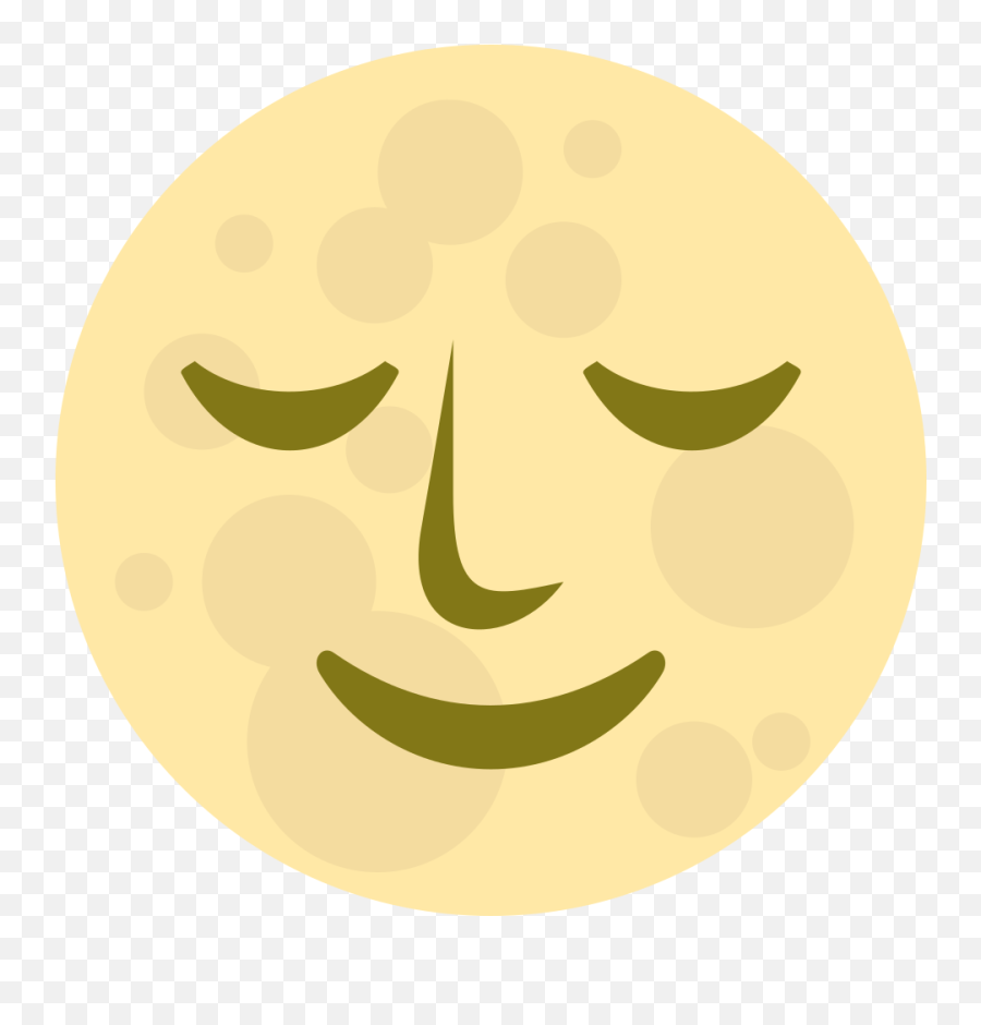 Emojione 1f31d - Moon Face Emoji,No Emoji