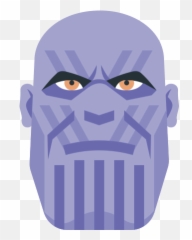 Thanos Icon - Thanos Cara Png Emoji,Thanos Emoji