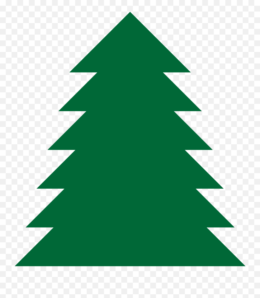 Pine Tree Christmas Tree Clipart - Vector Christmas Tree Svg Emoji,Pine Tree Emoji