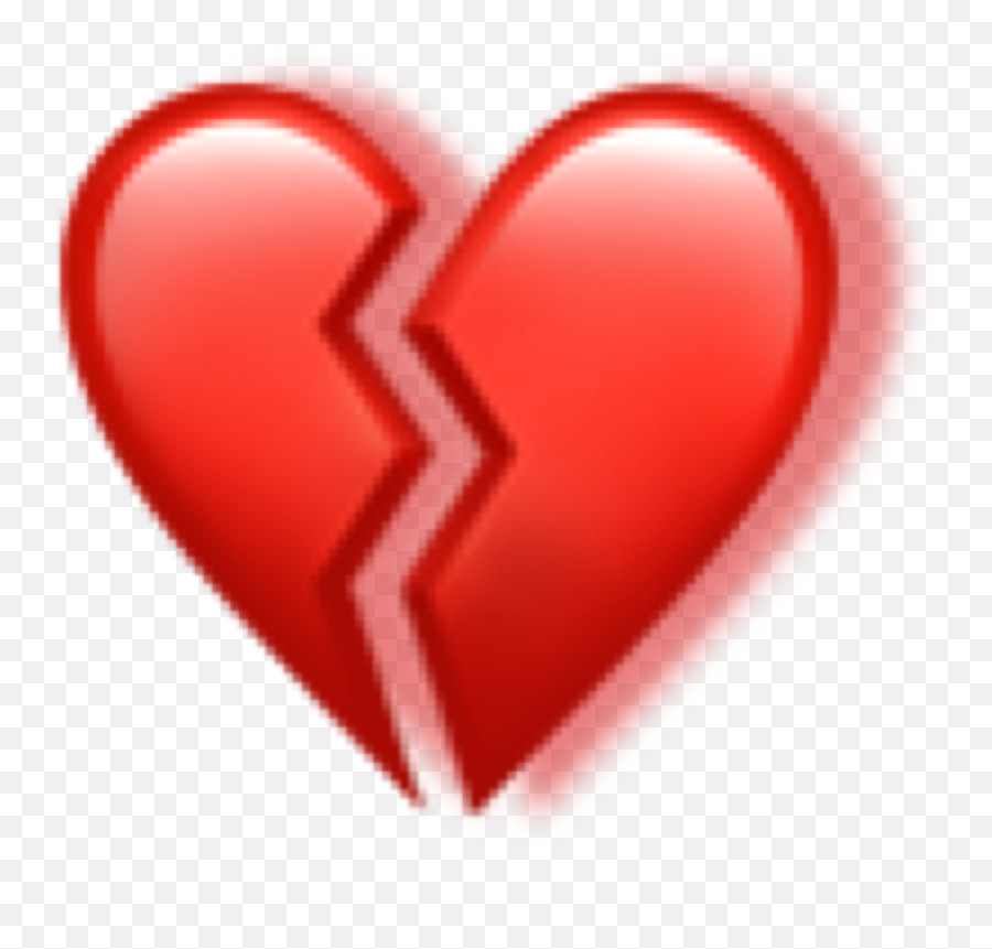 Emoji Heart Broken Brokenhearted Brokenheart Freetoedit - Heart,Heart Break Emoji