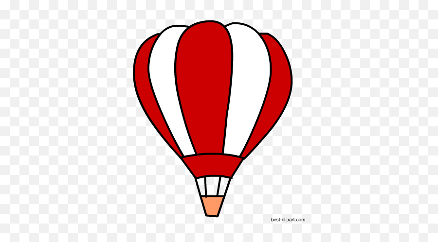 Free Hot Air Balloon Clip Art - Clip Art Emoji,Red Balloon Emoji