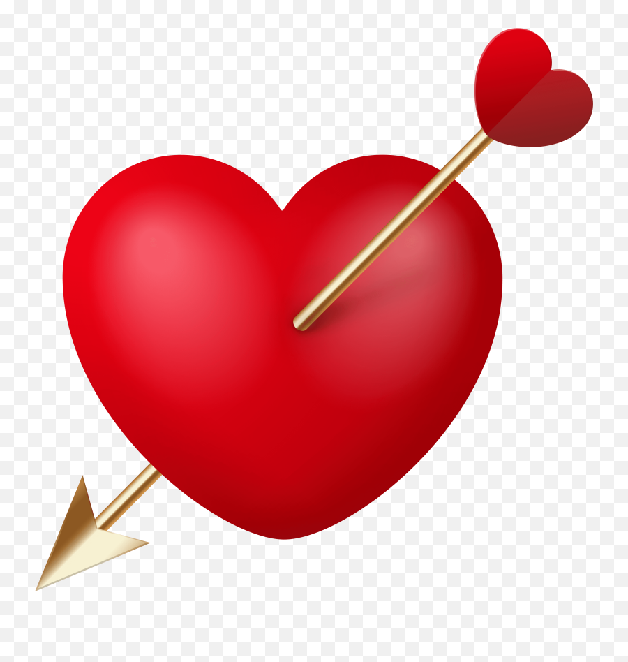 Heart With Cupid Arrow Png Clipart - London Underground Emoji,Cupid Emoji