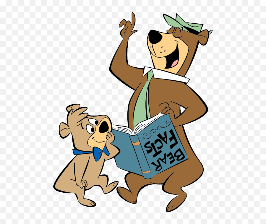 Clipart Yogi Bear And Boo Boo - Yogi Bear Transparent Emoji,Boo Boo Emoji