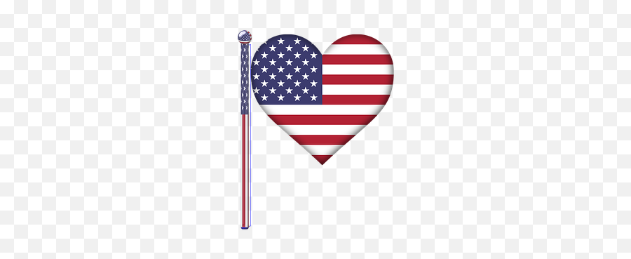 800 Free Glossy U0026 Button Vectors - Pixabay American Flag Heart Shape Emoji,Us Flag Emoticon