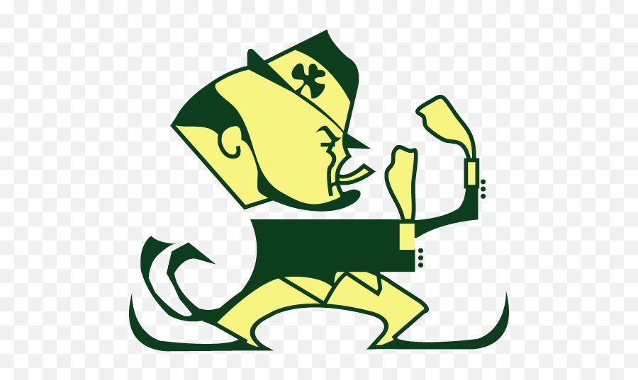 The Fighting Irish Clipart - Notre Dame Fighting Irish Emoji,Fighting Irish Emoji
