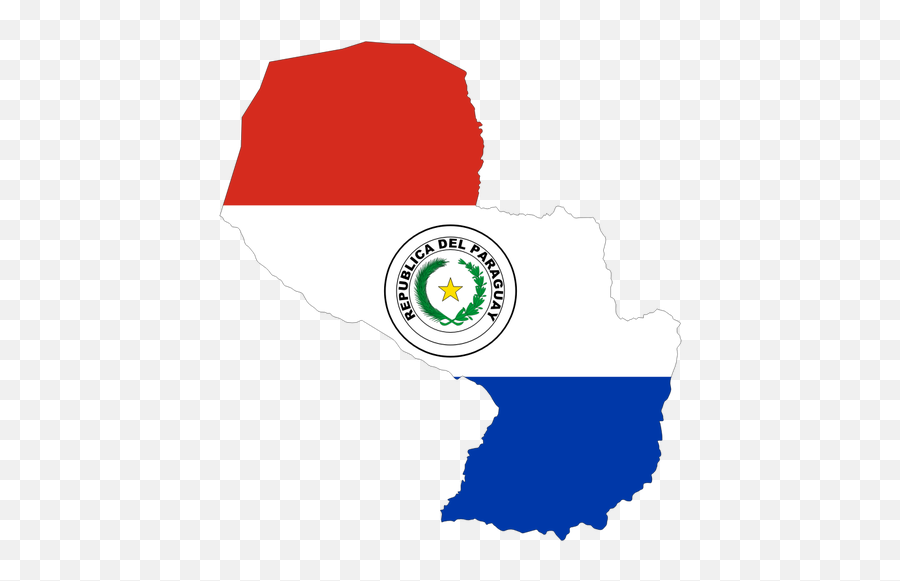 Paraguay Flag And Map - Paraguay Png Emoji,Cuba Flag Emoji