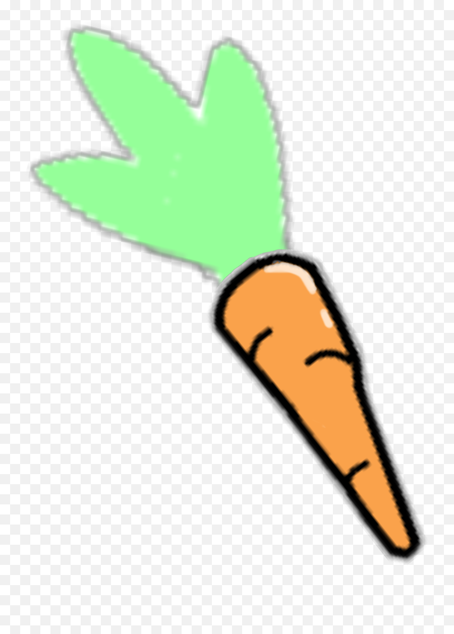 Yellow Green Sticker - Gacha Carrot Emoji,Carrot Emoji