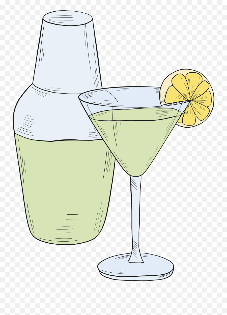 Margarita Cocktail Clipart - Martini Glass Emoji,Margarita Emoji