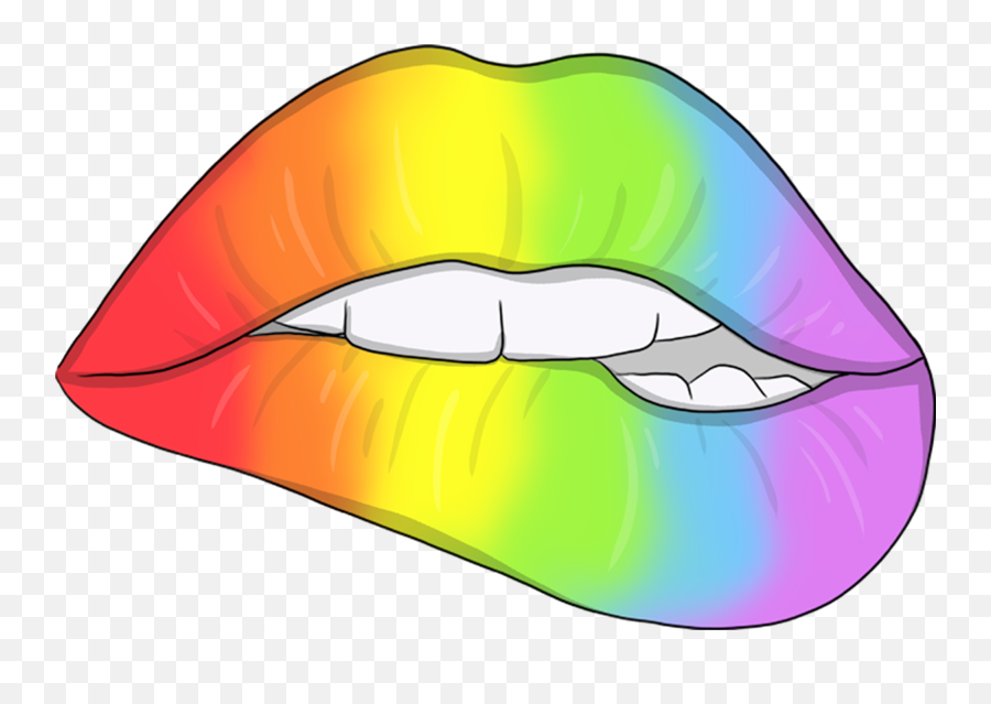 Edit - Lip Care Emoji,Lip Biting Emoji