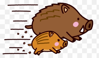 Illustkun 01339 Wild Boar - Jabali Navidad Emoji,Boar Emoji