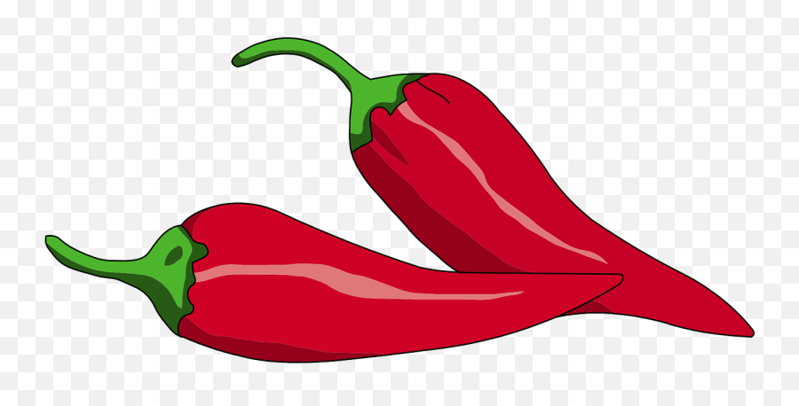 Red Peppers Chilli Hot Spices Spicy - Chilli Pepper Clipart Emoji,Hot Pepper Emoji
