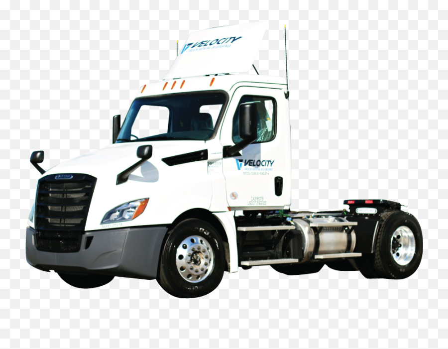 Free Truck And Trailer Silhouette - Single Axle Day Cab Cascadia Emoji,Pickup Truck Emoji