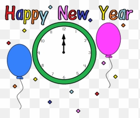 Free Happy New Year Clipart Download - Emoji