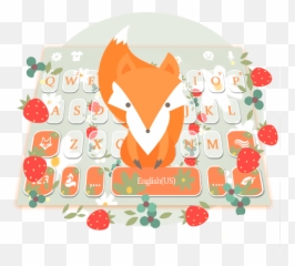 Cute Fox Keyboard Theme Lietotnes - Valentines Day Cards Fox Emoji,Patriots Emoji Copy And Paste