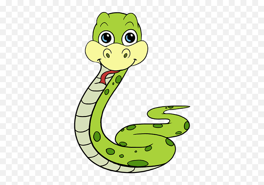 Snake Cartoon Drawing - Cartoon Snake Transparent Background Emoji,Snake Emoji