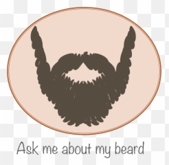 No Shave Movember Day Mustache Png Pic - Red Beard Transparent Emoji