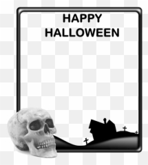 Happy Halloween Poster Vector Graphics - Clip Art Background Emoji