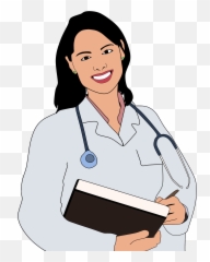Doctor Clip Art Biezumd 2 - Female Emoji