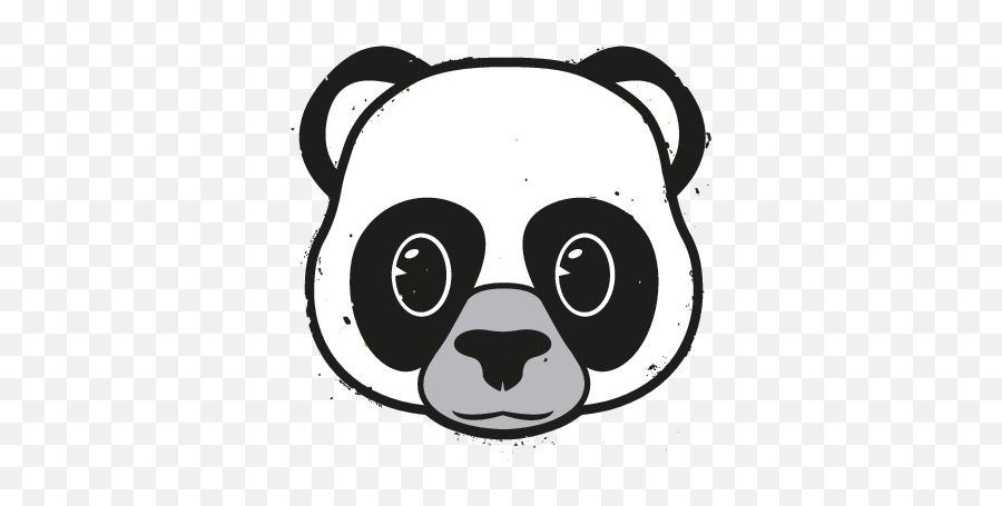 Emoji - Cartoon,Panda Face Emoji