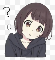 Mashaquestion - Animated Anime Discord Emoji,Question Emoji
