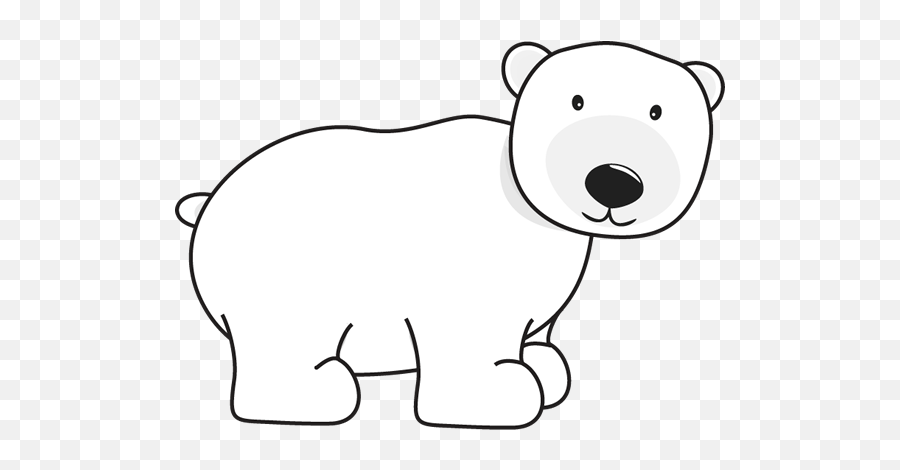 Polar Bear Clip Art Polar Bear Image - Polar Bear Free Clip Art Emoji,Polar Bear Emoji