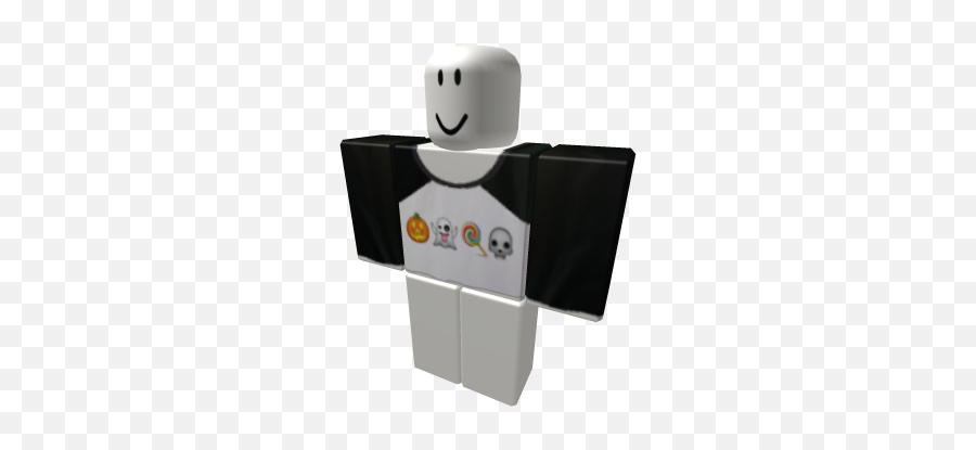 Black And White Halloween Emoji Top Obey Roblox Shirt Free Transparent Emoji Emojipng Com