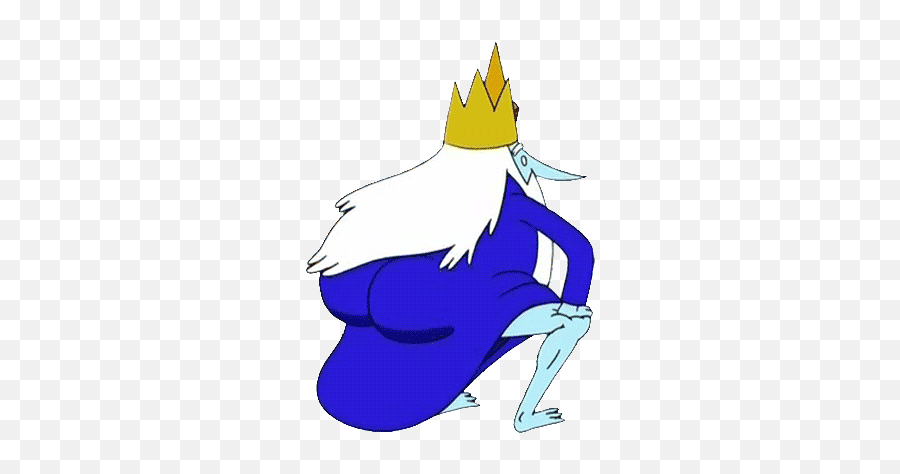 Gif Dance Party - Adventure Time Ice King Butt Emoji,Dance Party Emoticons