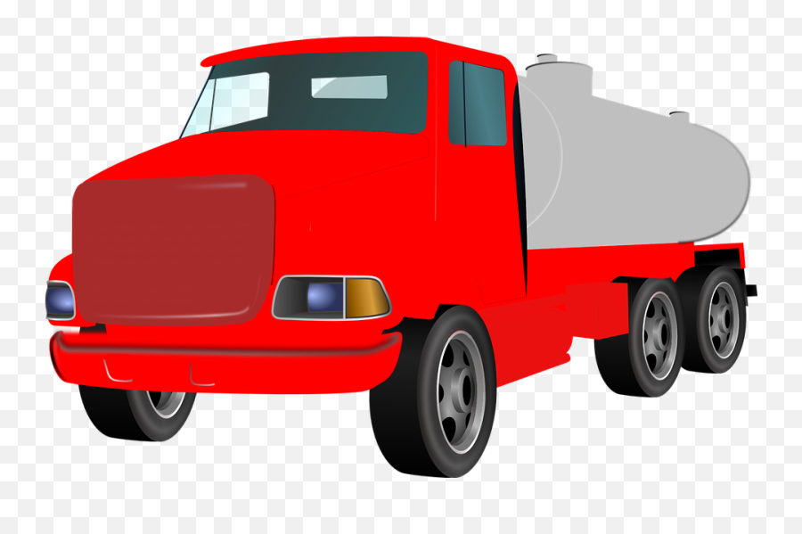 Truck Lorry Vehicle - Water Tank Truck Vector Emoji,Moving Truck Emoji