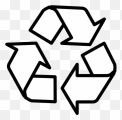 Newsletter Clipart Recycled Paper - Recycle Symbol Coloring Page Emoji,Recycle Paper Emoji