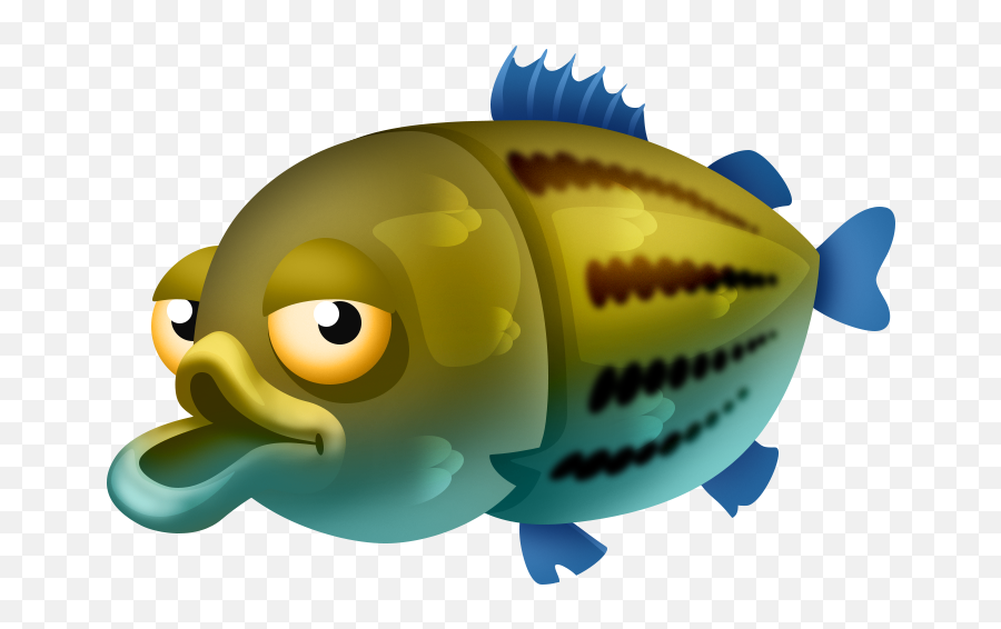 Trout Clipart Spotted Bass - Png Download Full Size Hay Day Fish Emoji,Bass Emoji