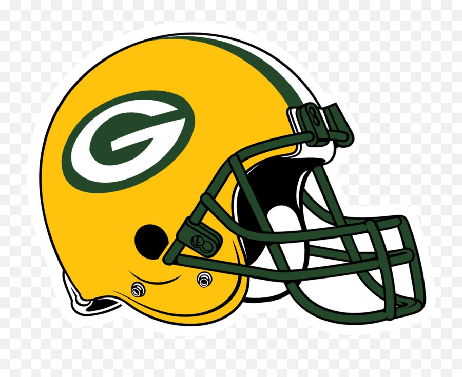 Green Bay Packers Cheese Head Clipart - Transparent Green Bay Packers Helmet Emoji,Cheesehead Emoji