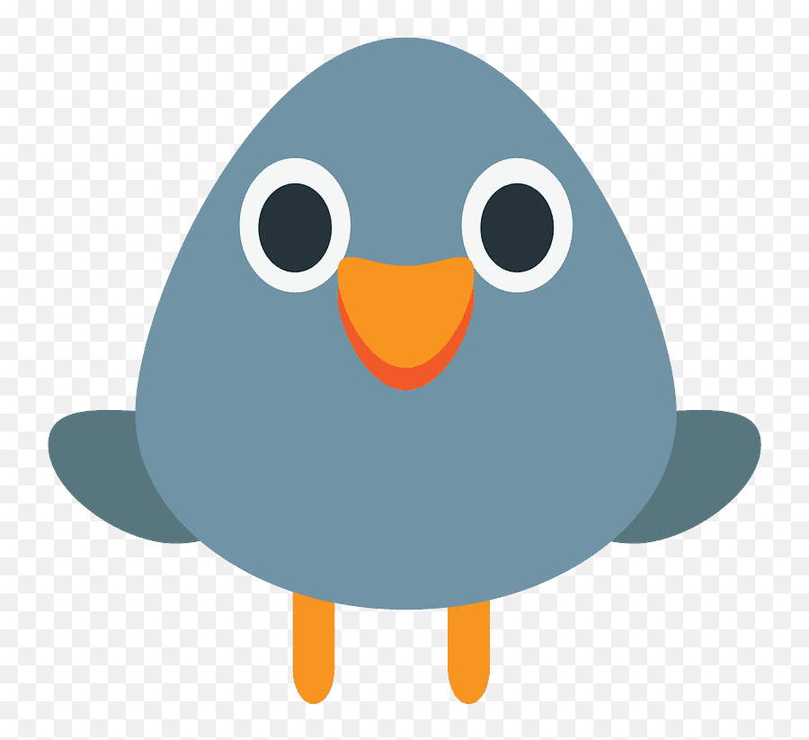 Bird Emoji Clipart - Dot,Bird Emoji