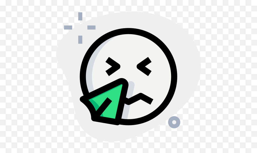 Sneezing - Free Smileys Icons Icon Emoji,Sneeze Emoji