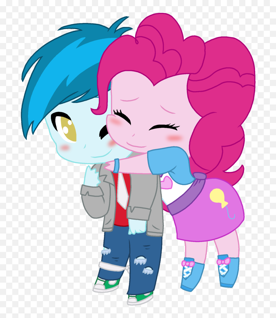 Artist Iloveshadeygirl Mlprocker Background - Mlp Cute Couple Bases Emoji,Rocker Emoji