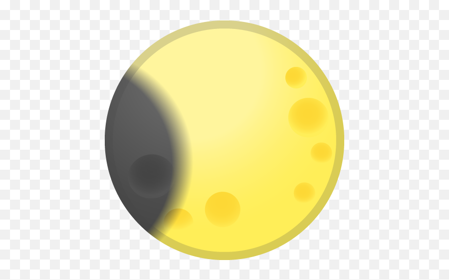 Waning Crescent Moon Emoji - Dot,Cresent Moon Emoji