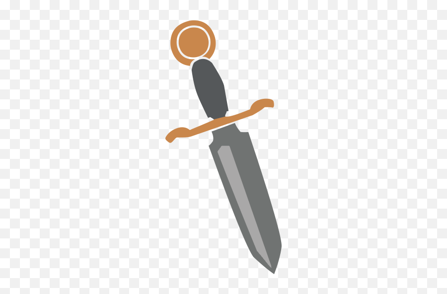 Dagger Knife Emoji For Facebook Email Sms - Sword Emoji No Background,Knife Emoji