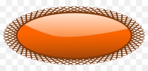 Ellipse Badge Glossy - Oval Shape Vector Design Emoji
