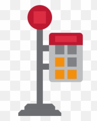 Twemoji2 1f68f - Bus Stop Cartoon Png Emoji,Stop Sign Emoji