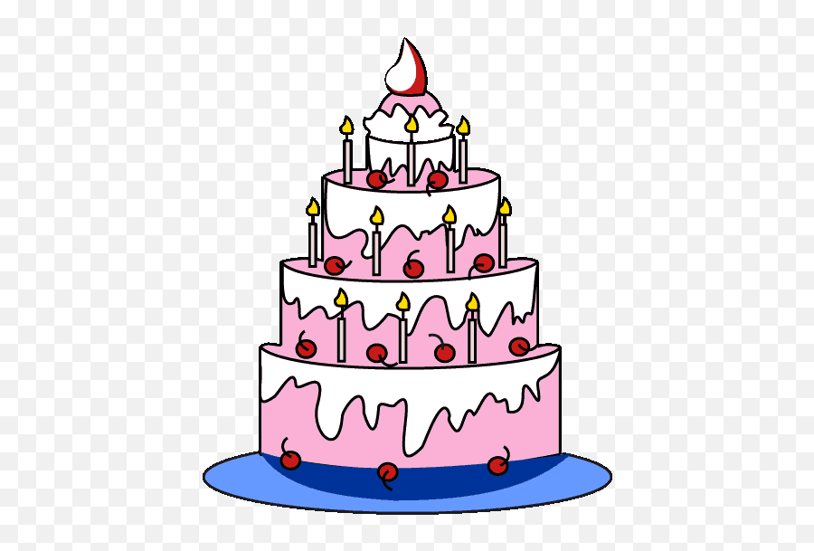 How To Draw A Cake - Easy Drawings For Birthday Cake Emoji,Emoji Cake Ideas