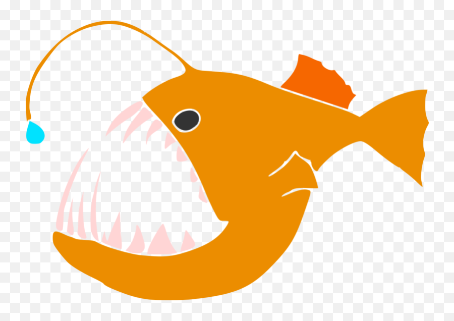 Will There Ever Be An Anglerfish Emoji - Deep Sea Fish Vector,Turkey Emoji