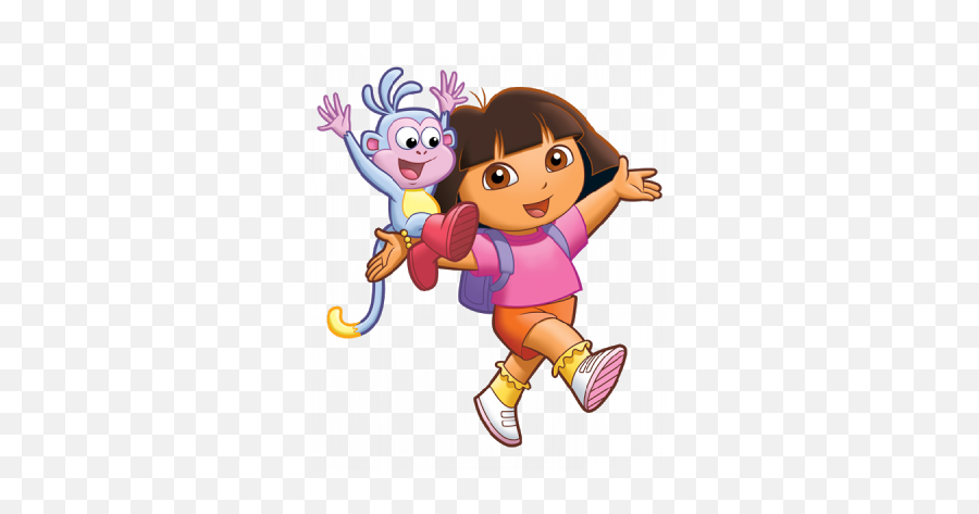 Dora The Explorer - Cartoon Png Emoji,Dora Emoji