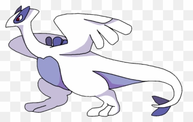 Ms Paint Lugia - Cartoon Emoji