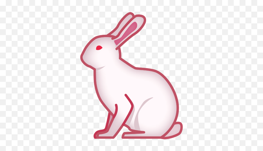 Emoji - Domestic Rabbit,Single Paw Print Emoji