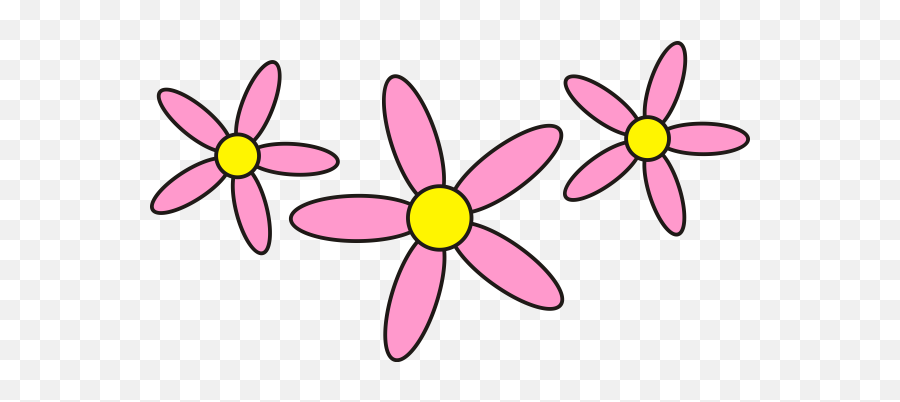 Pink Flowers - Clip Art Emoji,Rose Gold Emoji