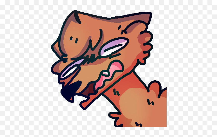 Drunk Wolf - Discord Red Wolf Emoji,Emojis For Discord