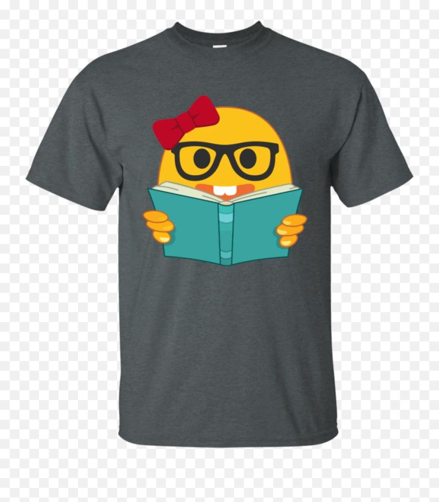 Nerd Bookworm T Emoji,Emoji 49