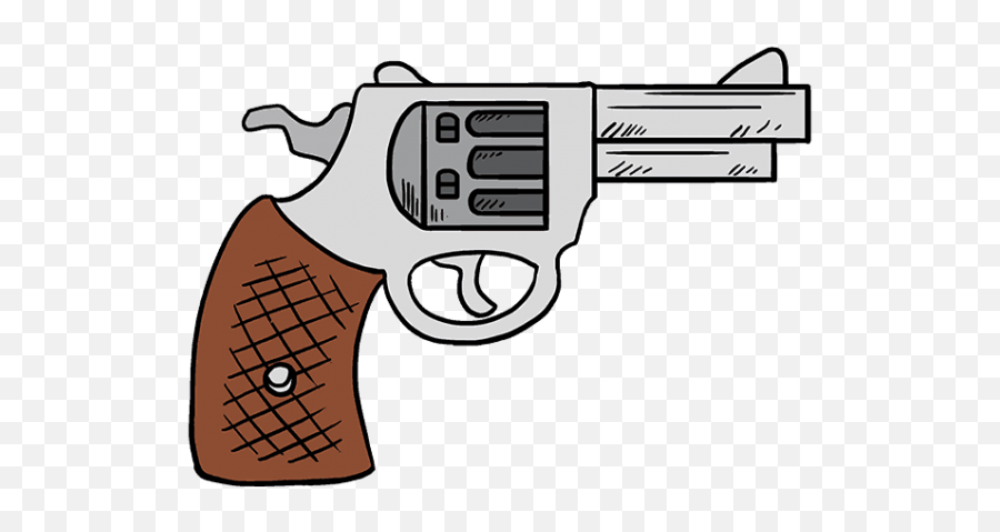 19 Drawn Templates Phil Bourassa Free Clip Art Stock - Simple Easy Gun Drawing Emoji,Gun And Star Emoji