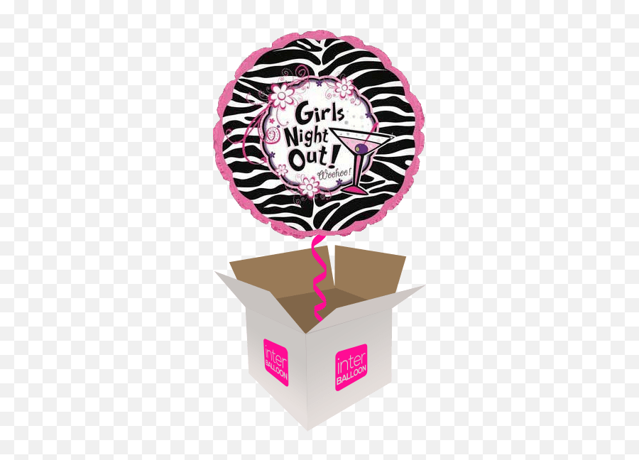 Uk Helium Balloon Delivery In A Box - Happy Birthday 7th Balloons Emoji,Emoji Heart Club Beer Night